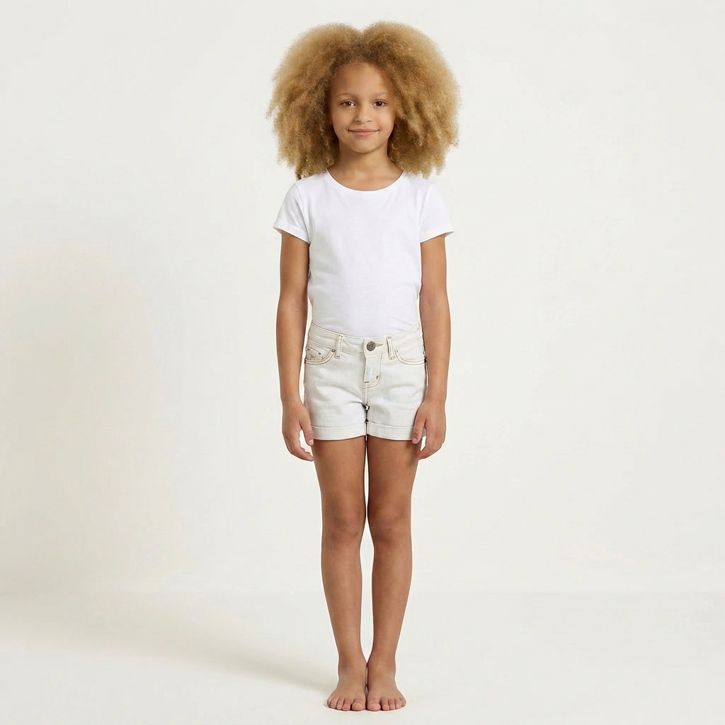 GUESS - SHORT - BEIGE - 8 ANS