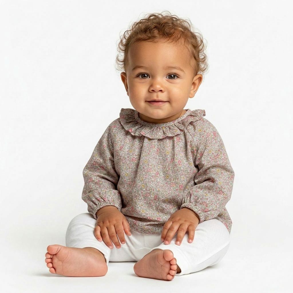BONTON - BLOUSE - MULTICOLORE - 6 MOIS