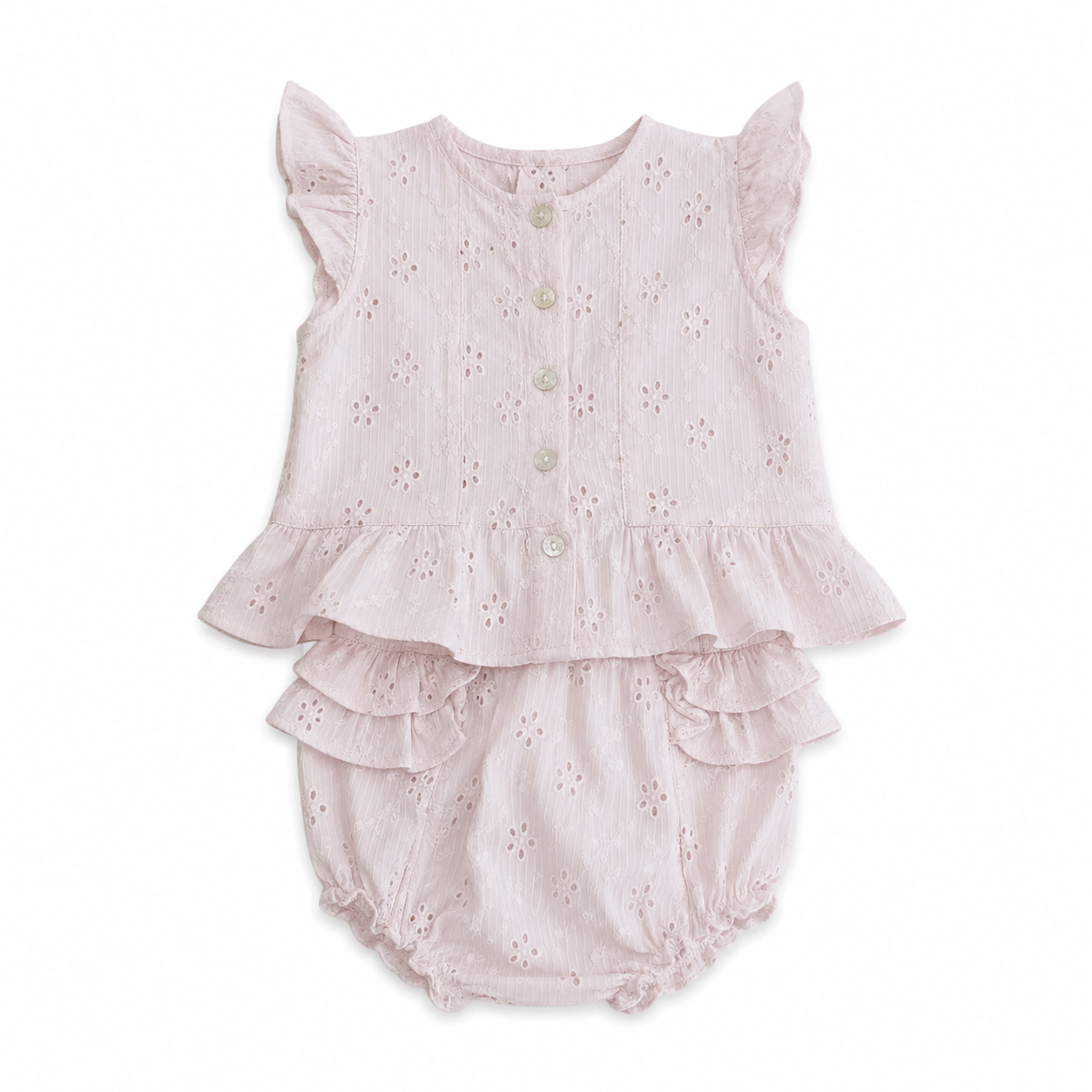 TARTINE & CHOCOLAT - ENSEMBLE - ROSE - 3 MOIS