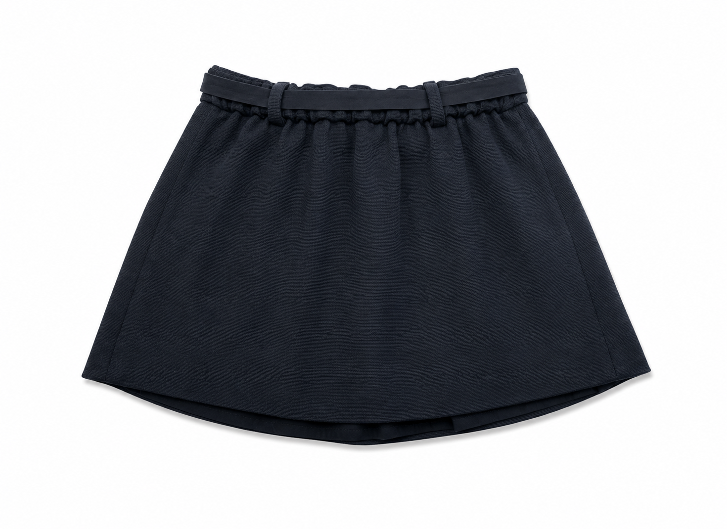 BONPOINT - Jupe noire en laine - 6 ans