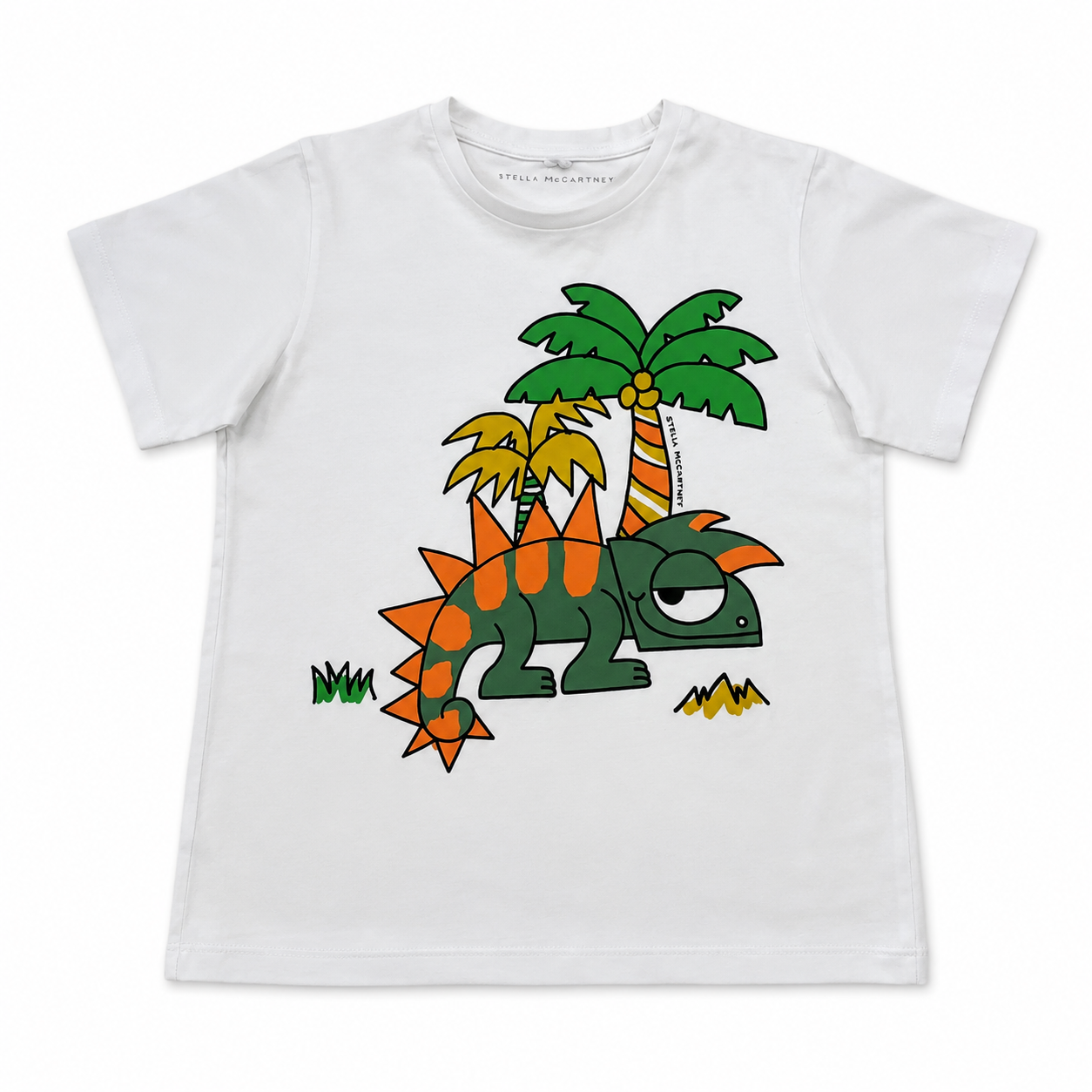 STELLA MCCARTNEY - T-SHIRT - BLANC, MULTICOLORE - 10 ANS