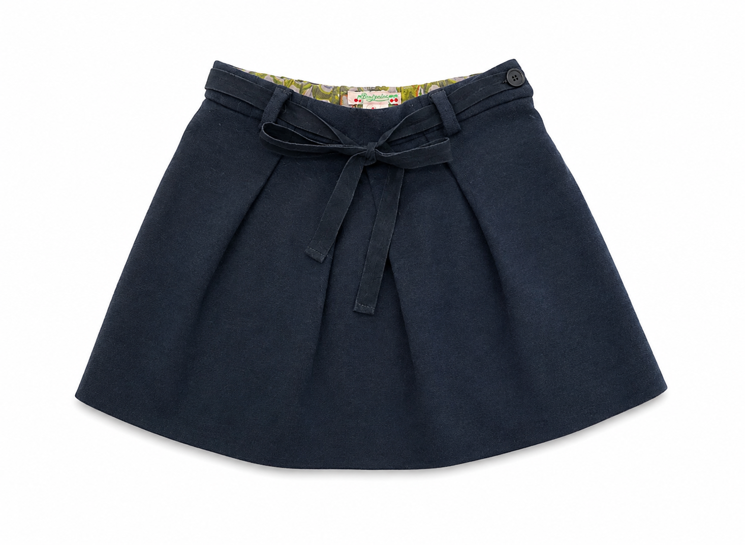 BONPOINT - Jupe noire en laine - 6 ans