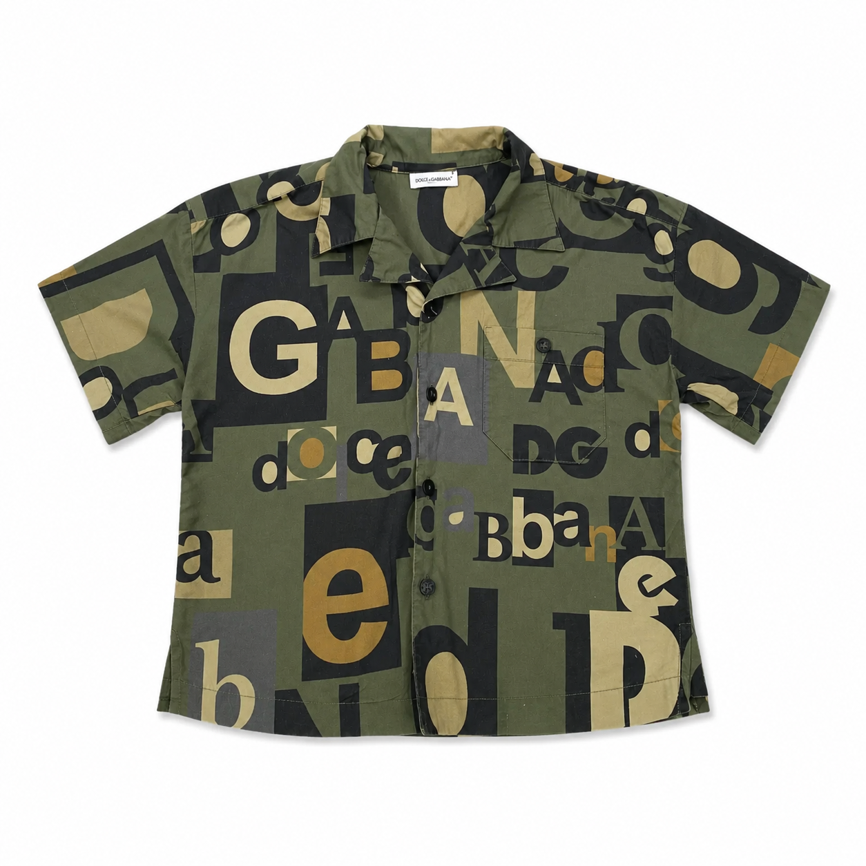 DOLCE & GABBANA - CHEMISE - VERT - 3 ANS