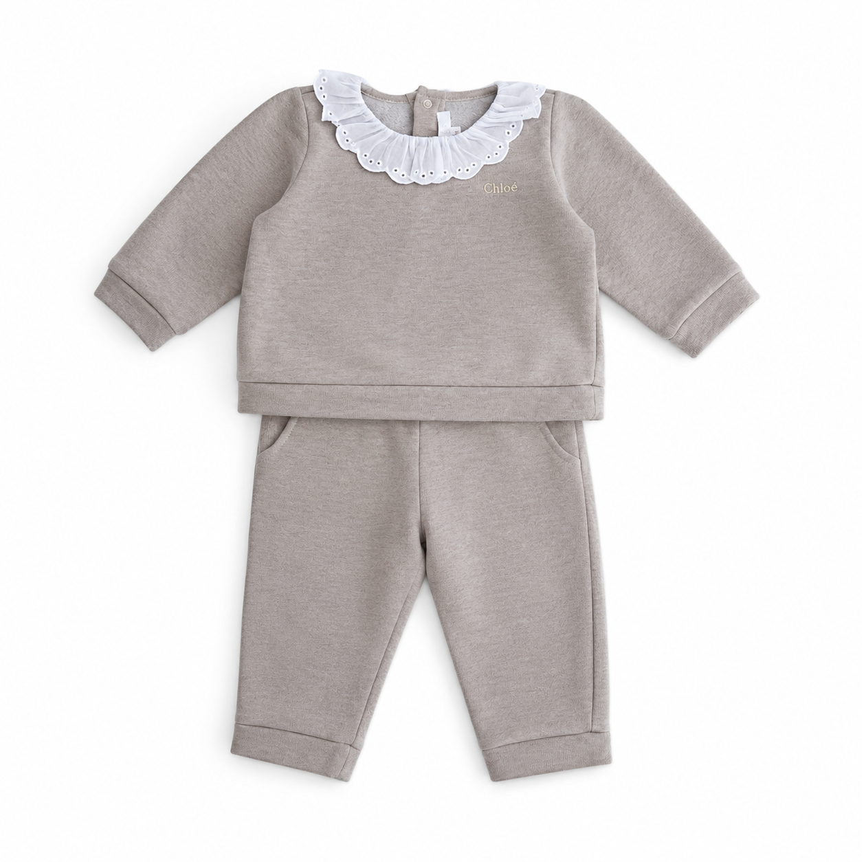 CHLOÉ - ENSEMBLE - BEIGE - 12 MOIS