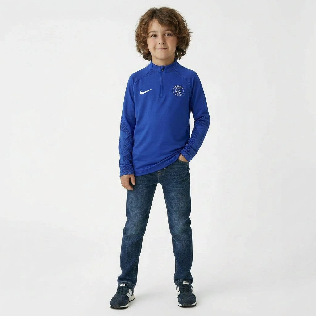 NIKE - T-SHIRT - BLEU - 10 ANS