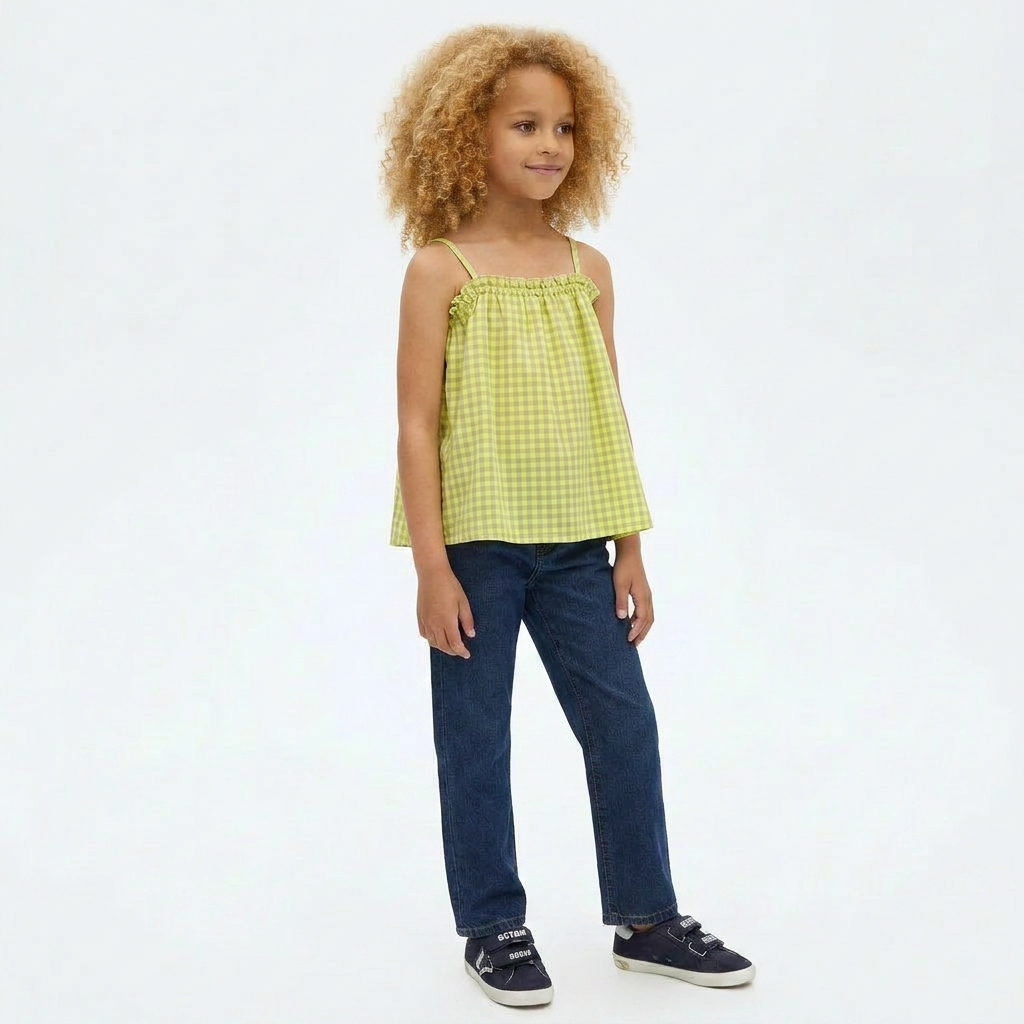 BOBO CHOSES - DÉBARDEUR - JAUNE, BEIGE - 8 ANS