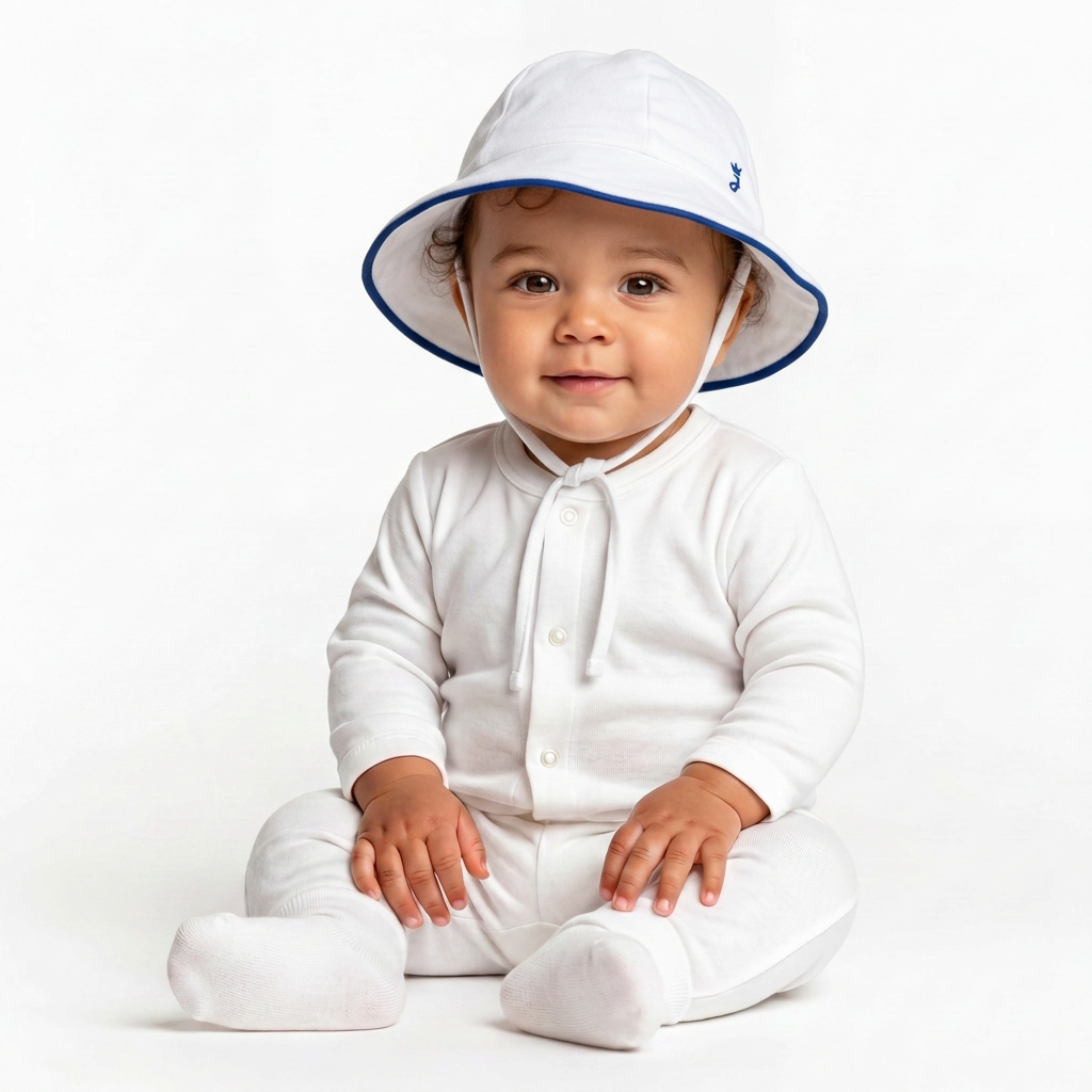 JACADI - New white bob - 6 months