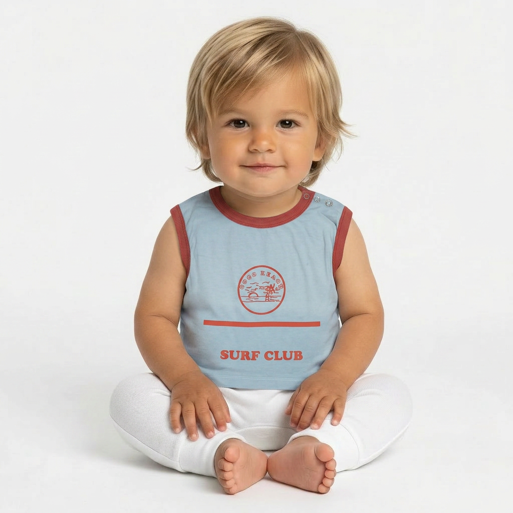 WE ARE KIDS - TANK TOP - BLUE, RED - 12 MONTHS