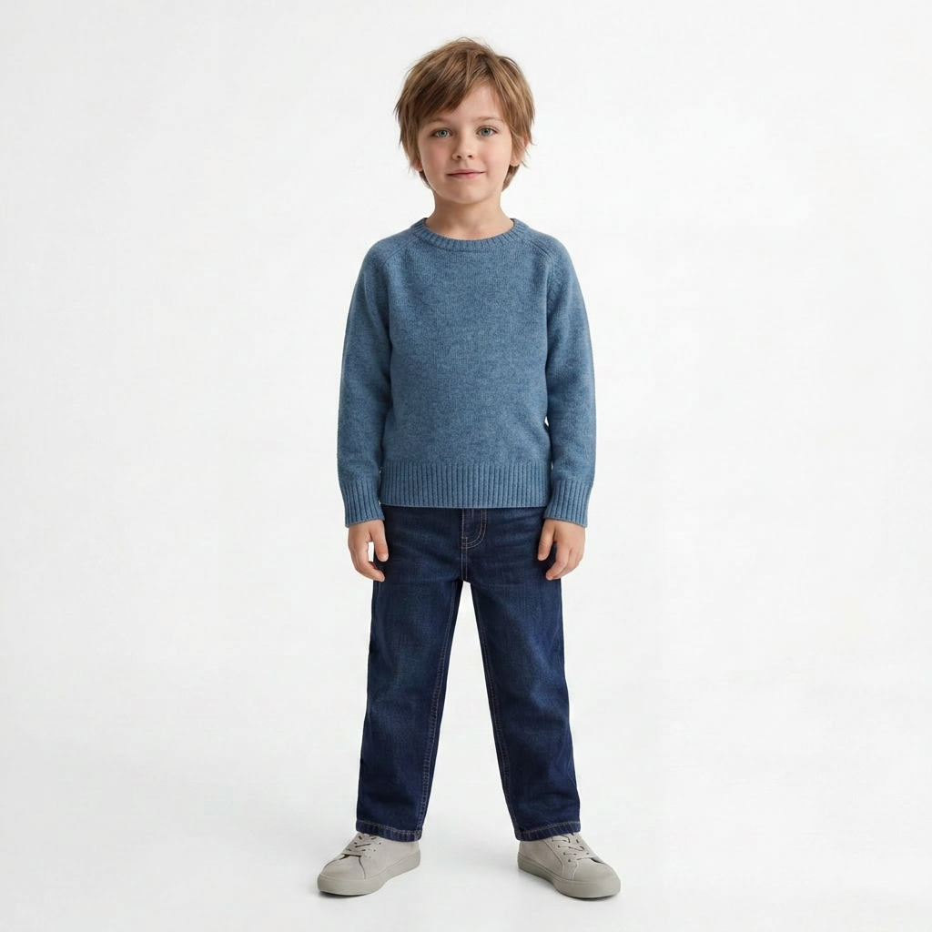 BELLEROSE - PULL - BLEU - 4 ANS