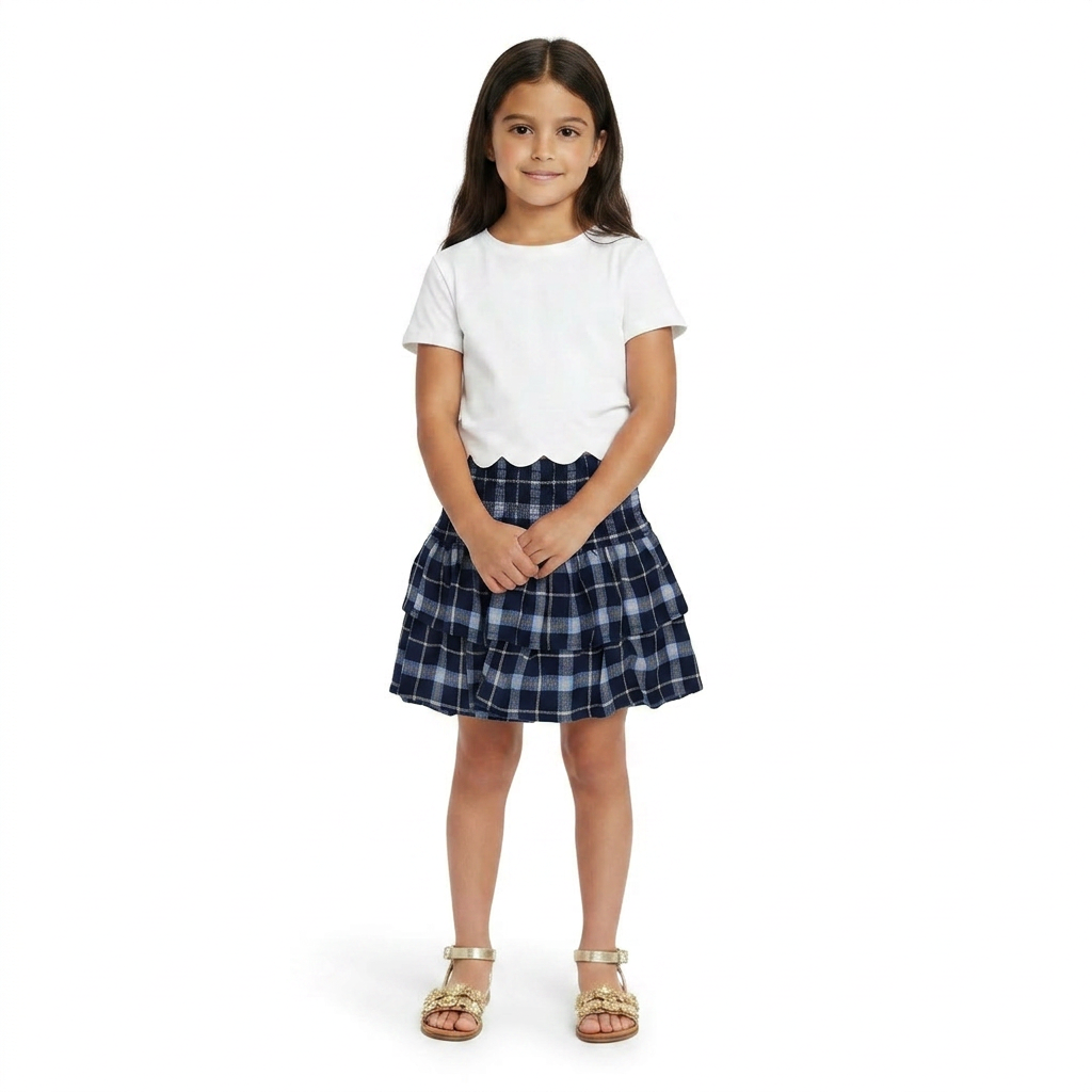 MAYORAL - JUPE - BLEU - 6 ANS