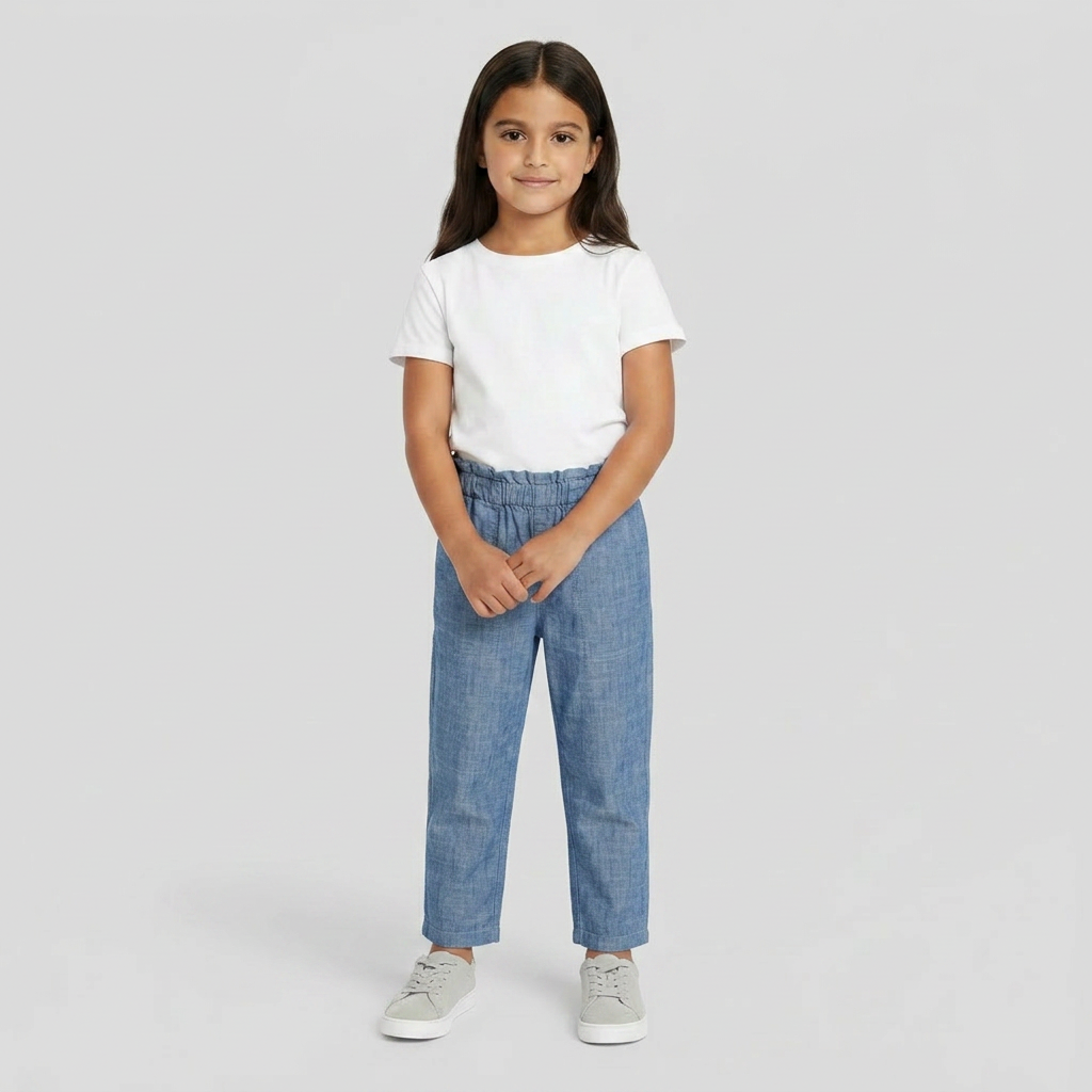BONPOINT - PANTALON - BLEU - 4 ANS