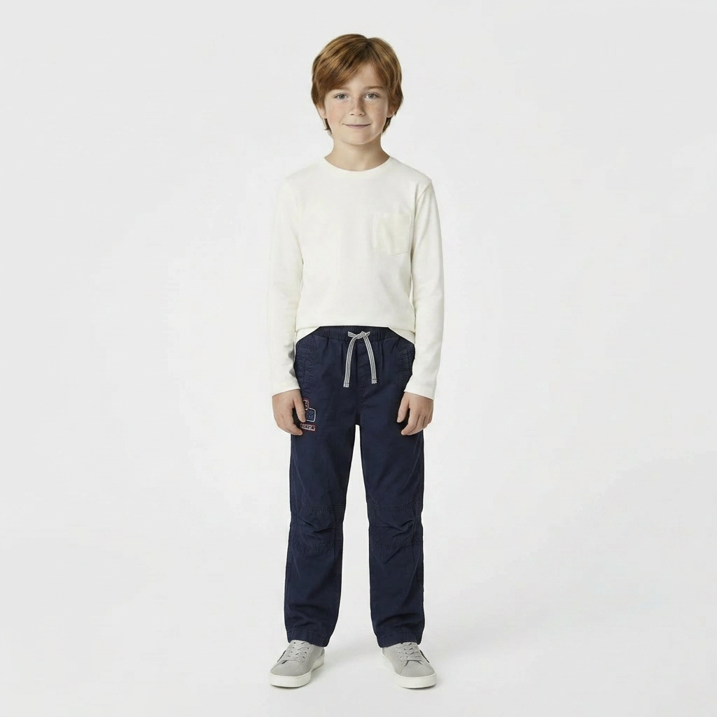 GUESS - PANTALON - BLEU - 7 ANS