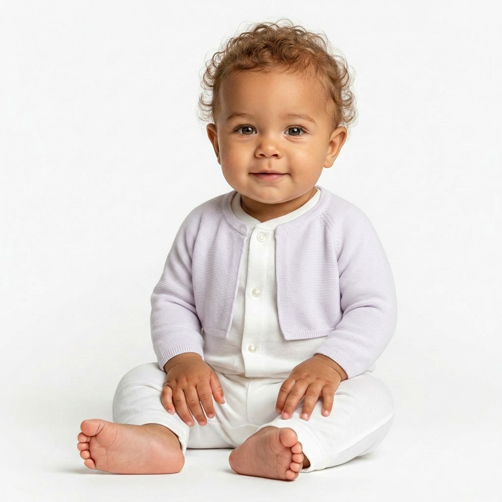 JACADI - CARDIGAN - BLANC - 3 MOIS