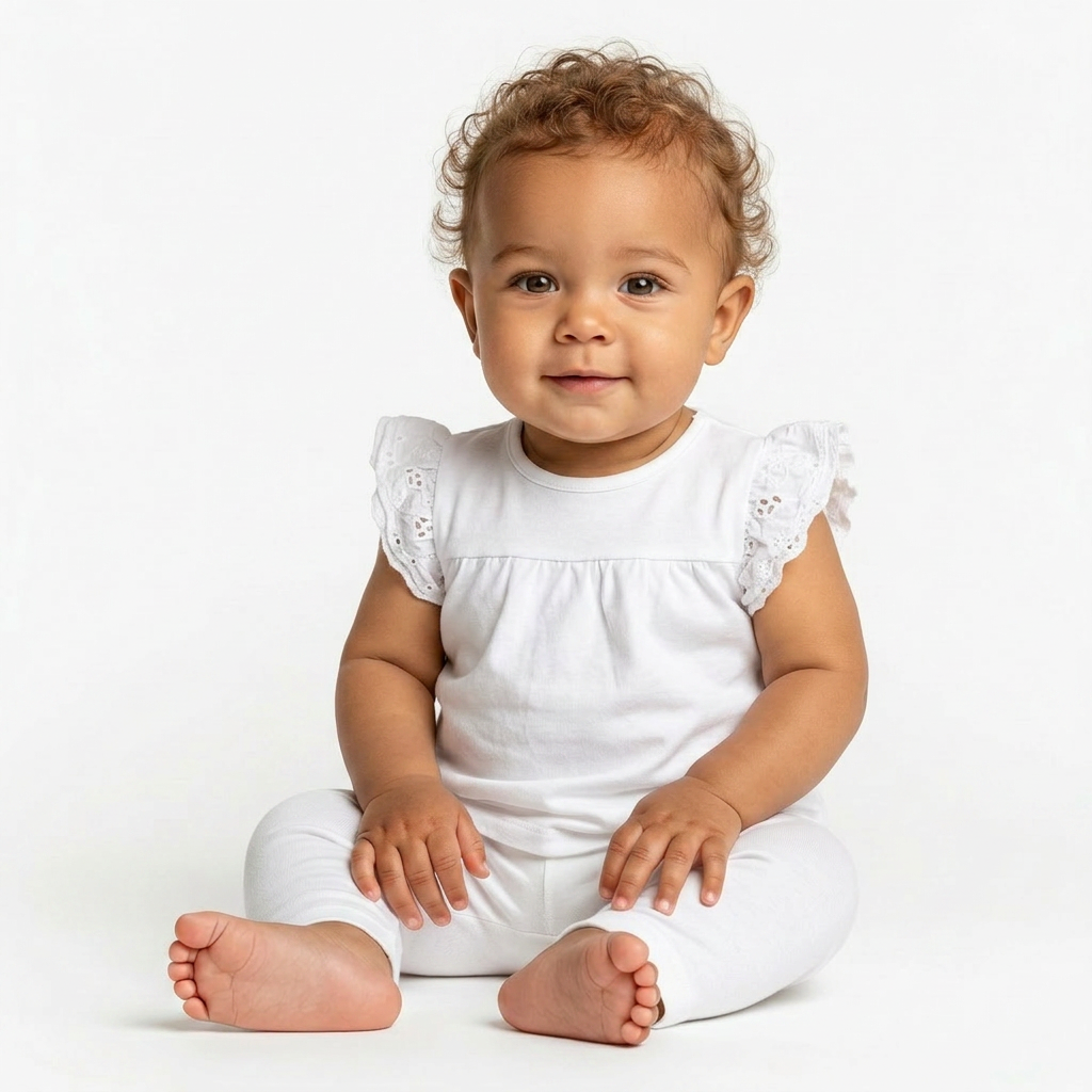TARTINE & CHOCOLAT - T-SHIRT - BLANC - 6 MOIS