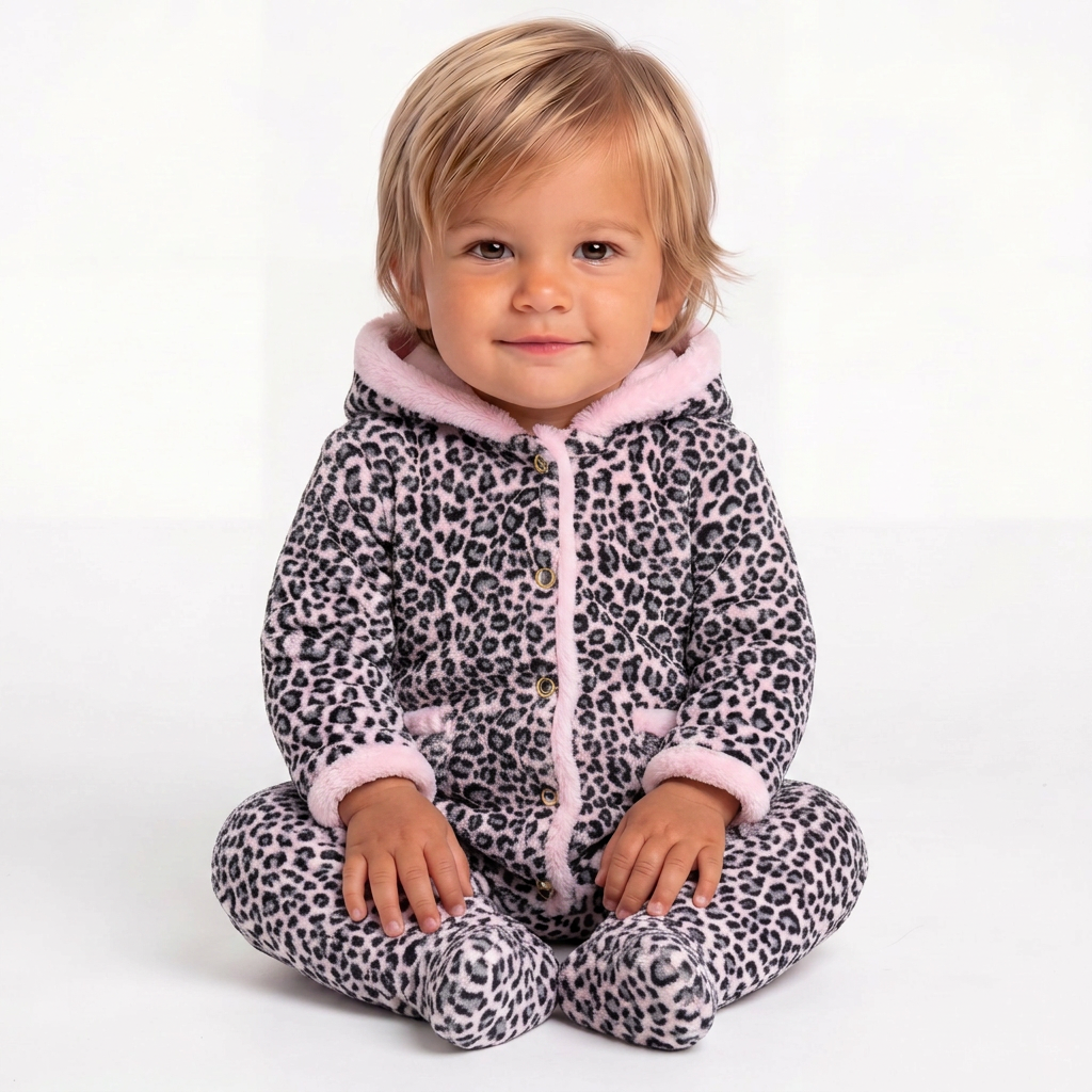 JUICY COUTURE - Combinaison motif léopard - 0/3 mois