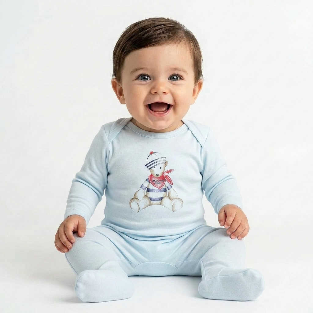 JUNIOR GAULTIER - PYJAMA - BLANC - 9 MOIS