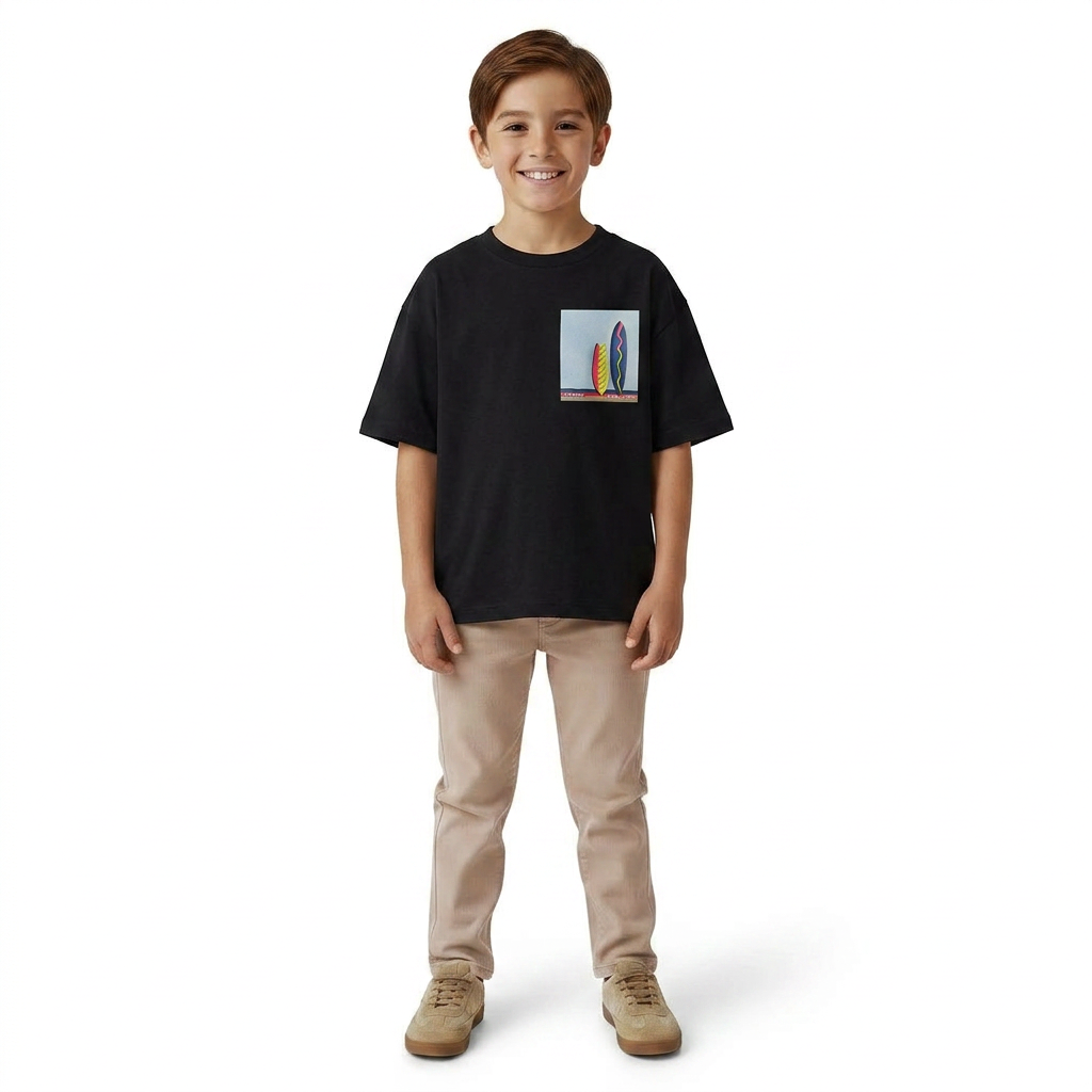 BELLEROSE - T-SHIRT - NOIR - 8 ANS
