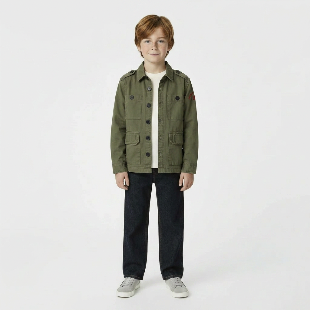 ZADIG & VOLTAIRE - VESTE - VERT - 8 ANS