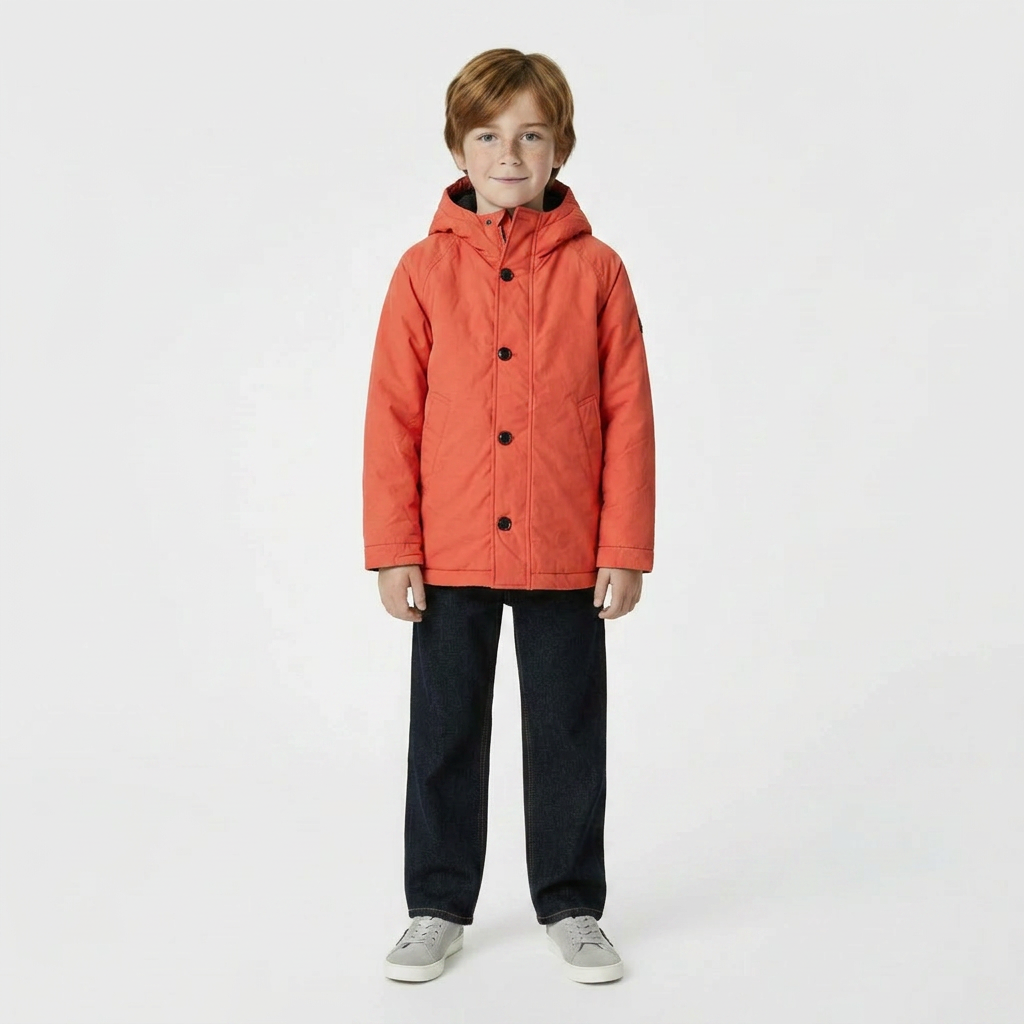 BELLEROSE - PARKA - ORANGE - 12 ANS
