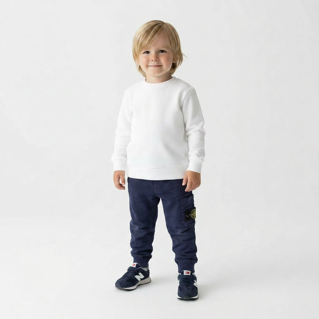STONE ISLAND - JOGGING - BLEU - 24 MOIS