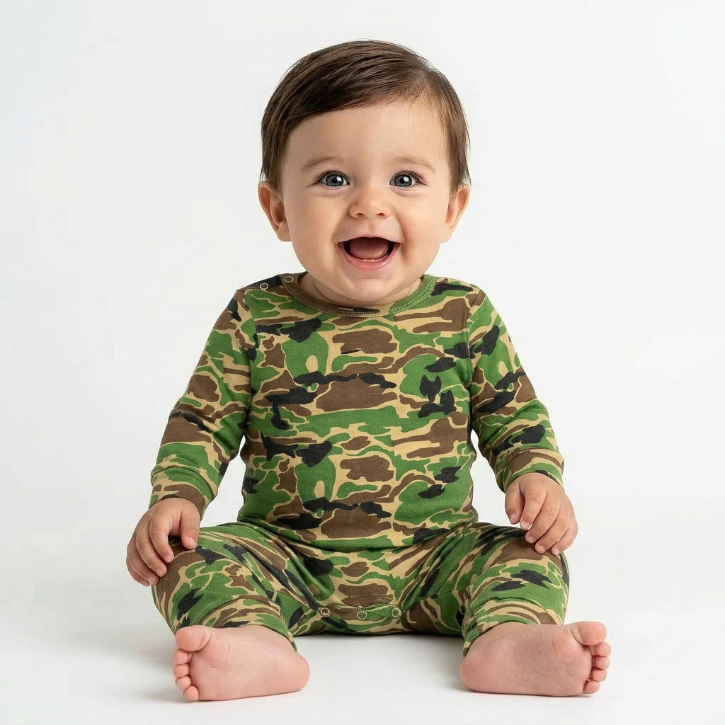 MINI RODINI - PYJAMA - VERT - 9 MOIS