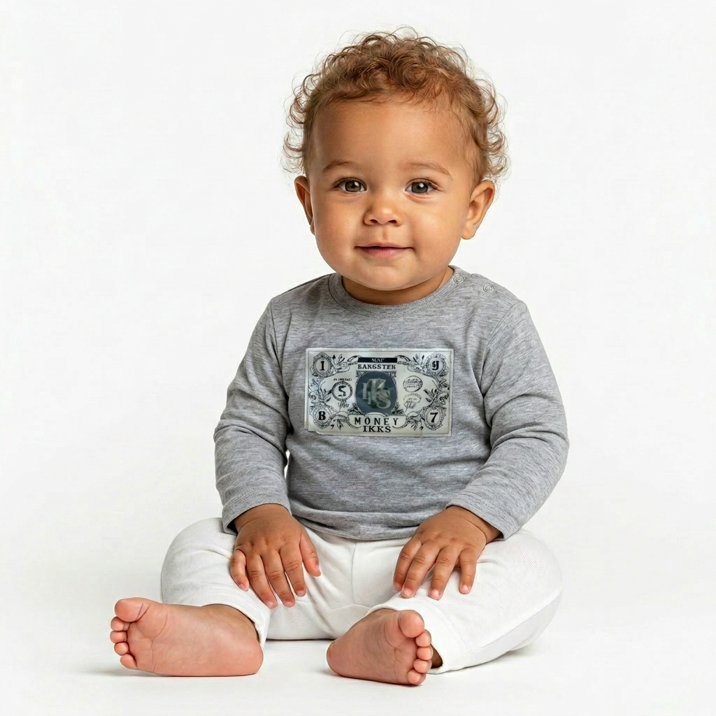 IKKS - T-SHIRT - GRAU - 12 MONATE