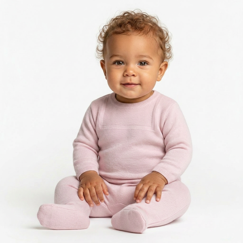 JACADI - COMBINAISON - ROSE - 12 MOIS