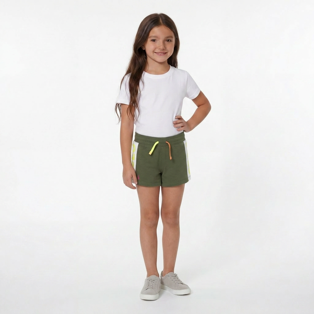RALPH LAUREN - SHORT - VERT - 7 ANS