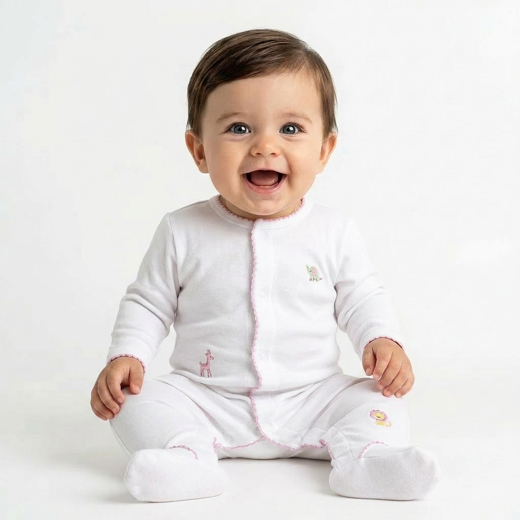 KISSY KISSY - PYJAMA - BLANC - 0 MOIS