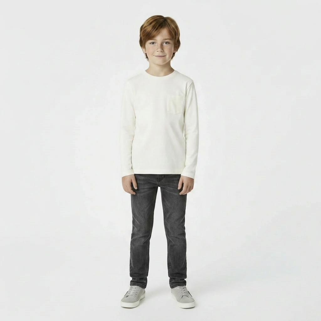 FINGER IN THE NOSE - PANTALON - GRIS - 8 ANS