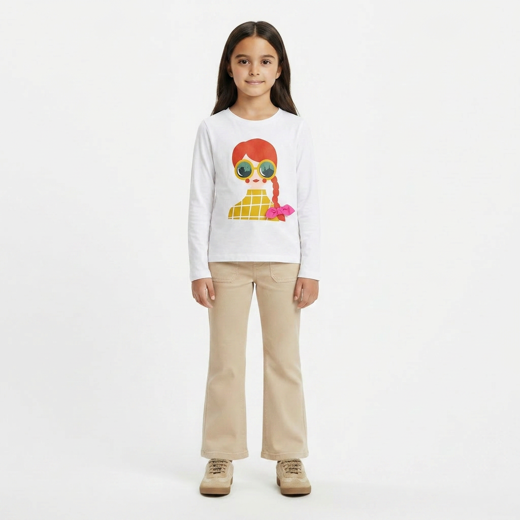IL GUFO - T-SHIRT - BLANC - 6 ANS