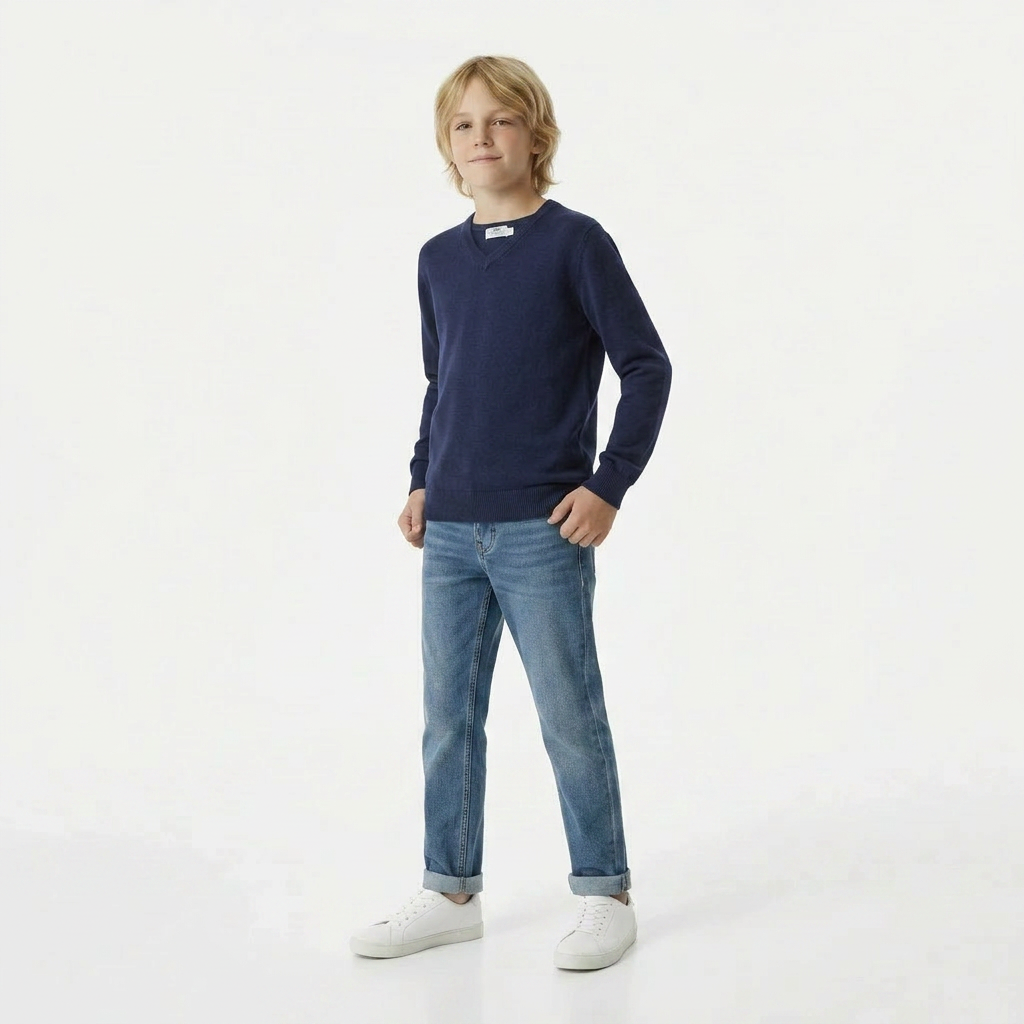 CYRILLUS - PULL - BLEU - 12 ANS