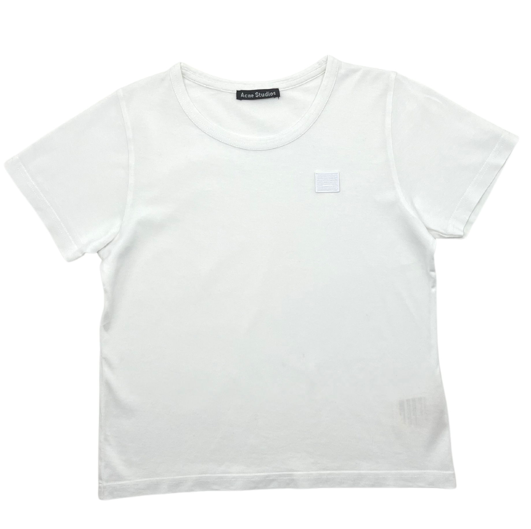 ACNE STUDIOS - White t-shirt - 8/10 years