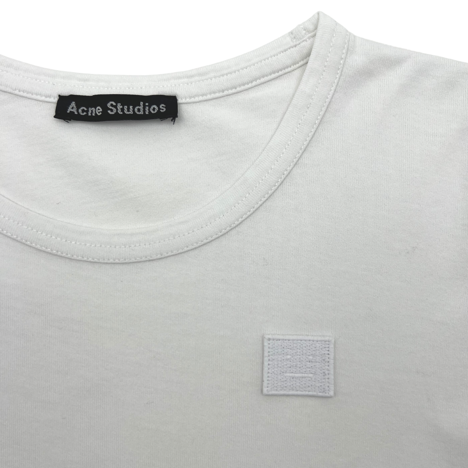 ACNE STUDIOS - T-shirt blanc - 8/10ans