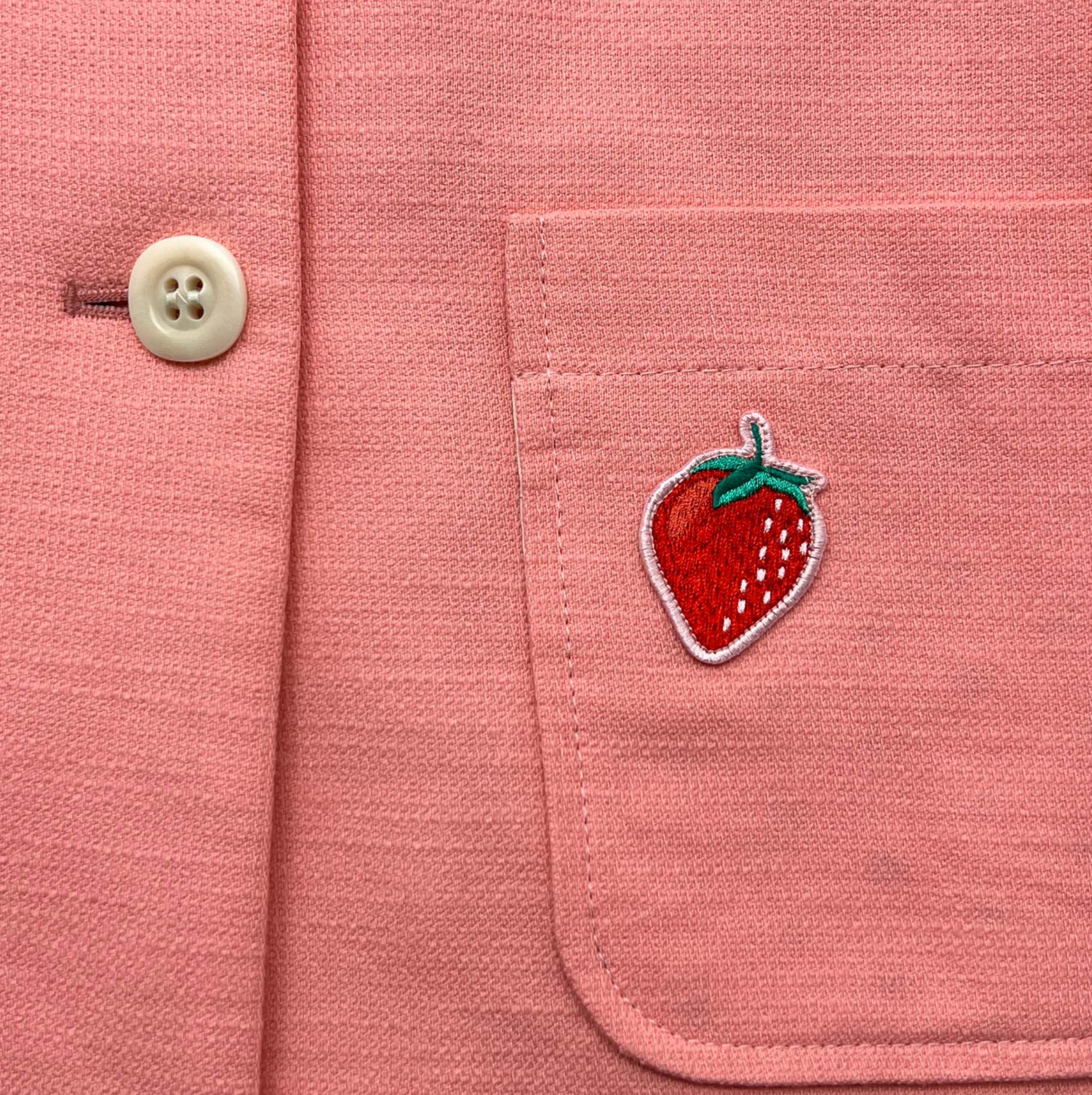 BONTON - Manteau rose avec fraise - 10 ans