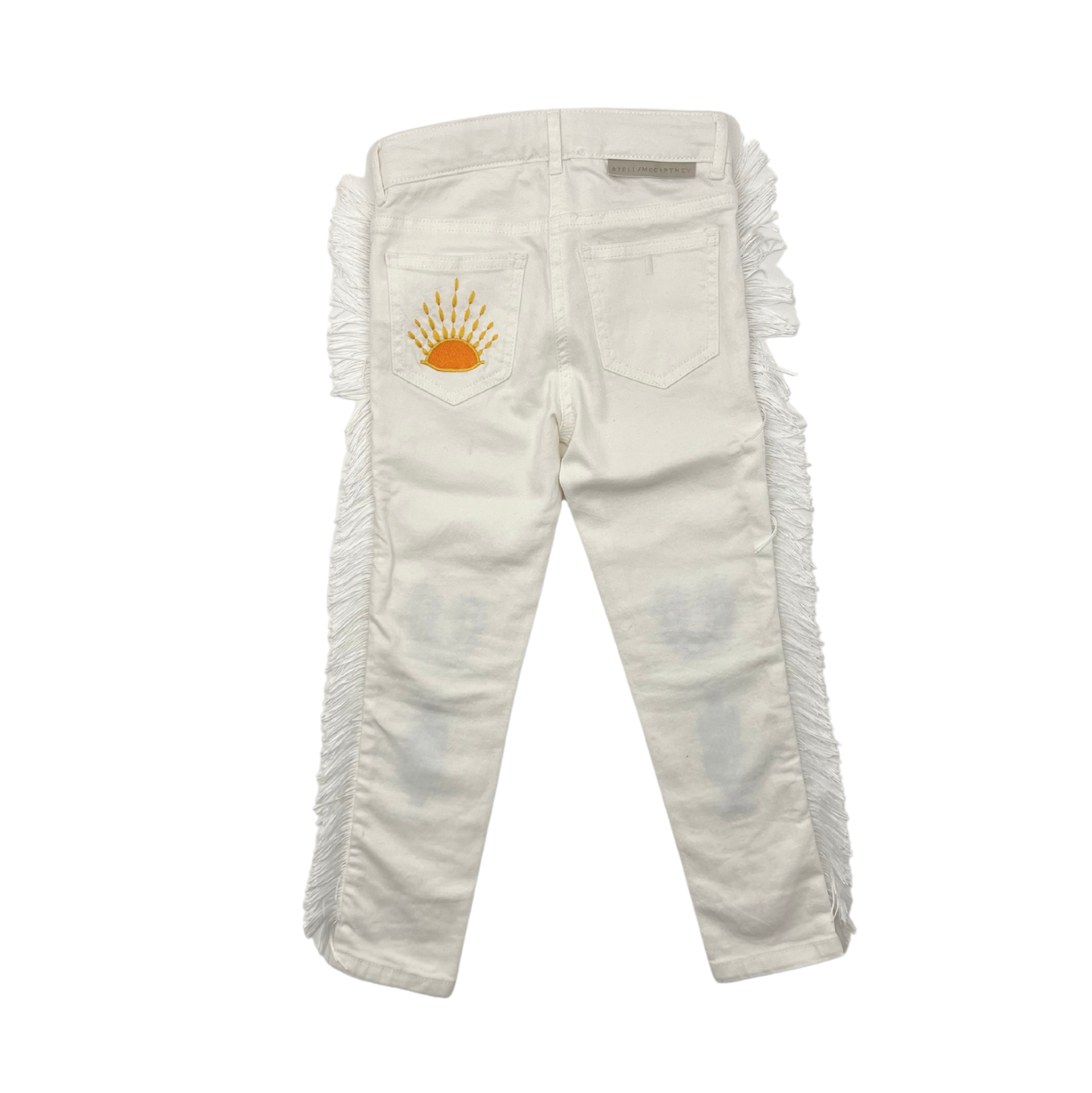 STELLA MCCARTNEY - Fringed jeans - 6 years old