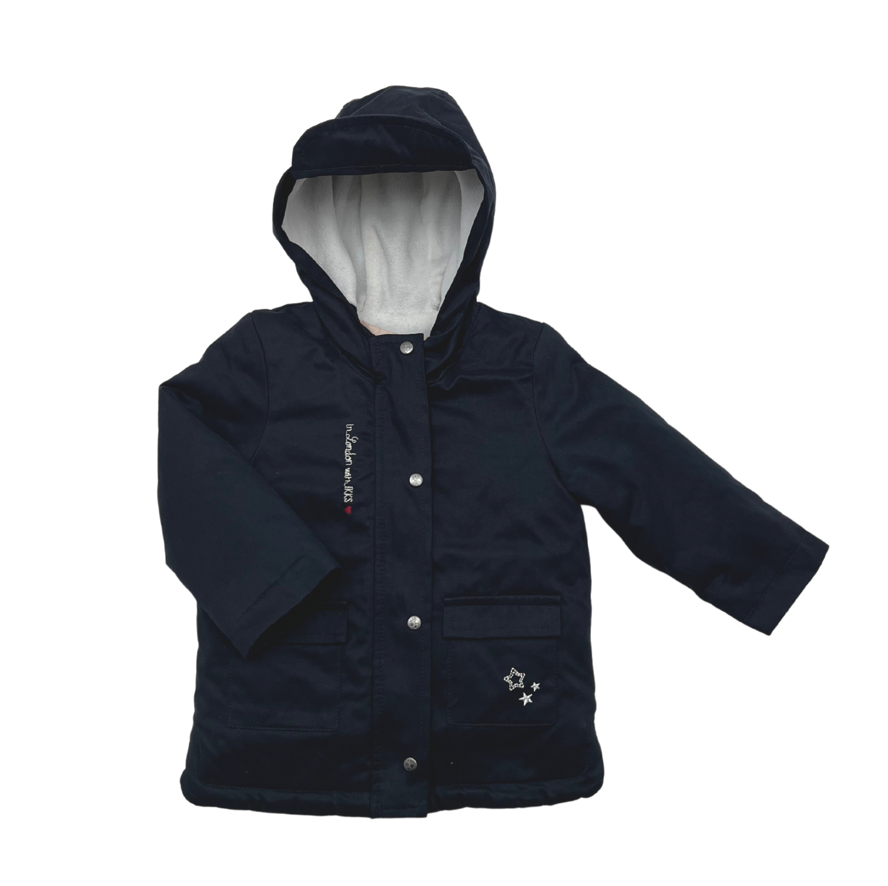 IKKS - Jacket with removable inner sleeveless down jacket - 1 year