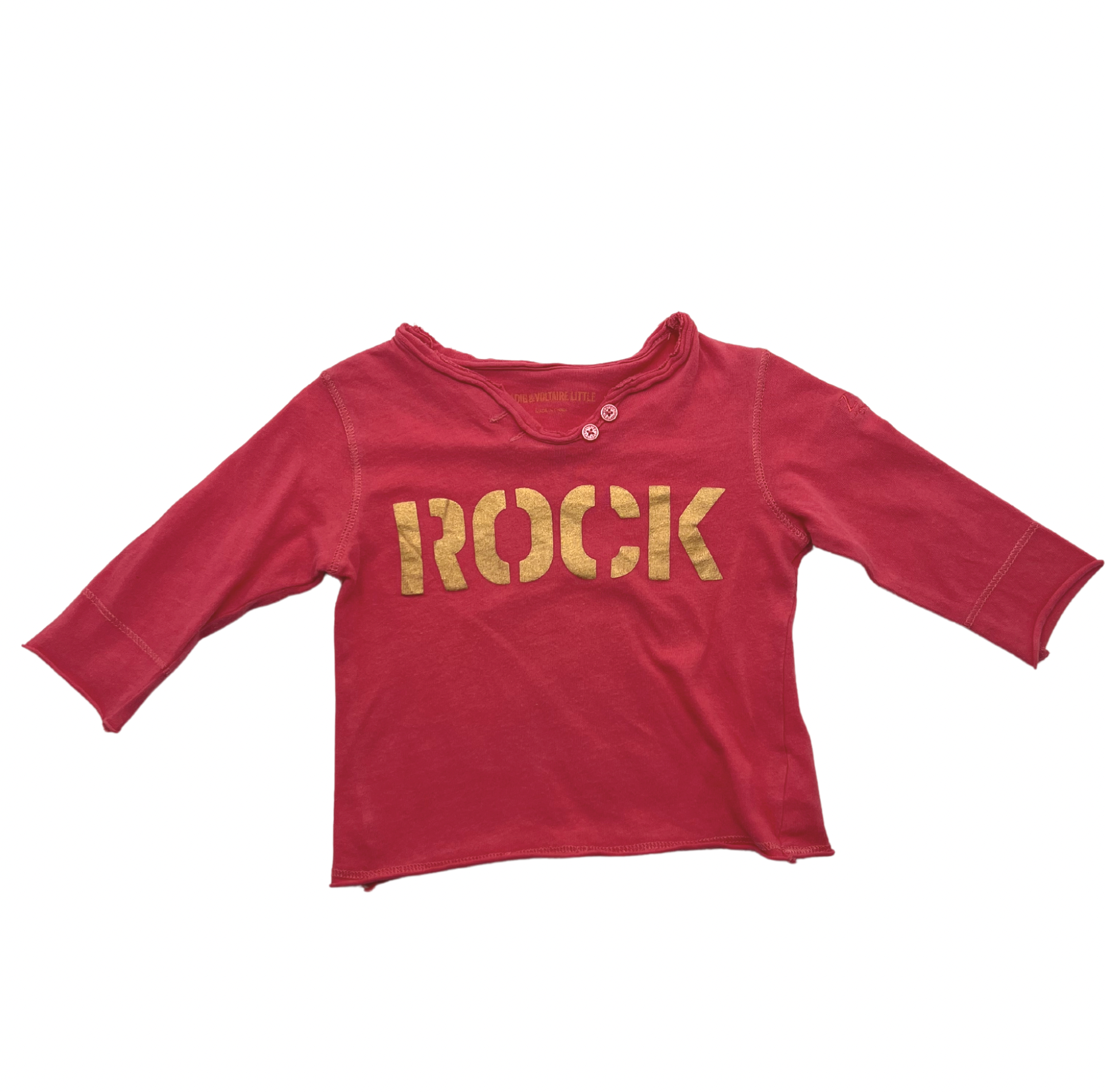ZADIG &amp; VOLTAIRE - "Rock" T-shirt - 6 months