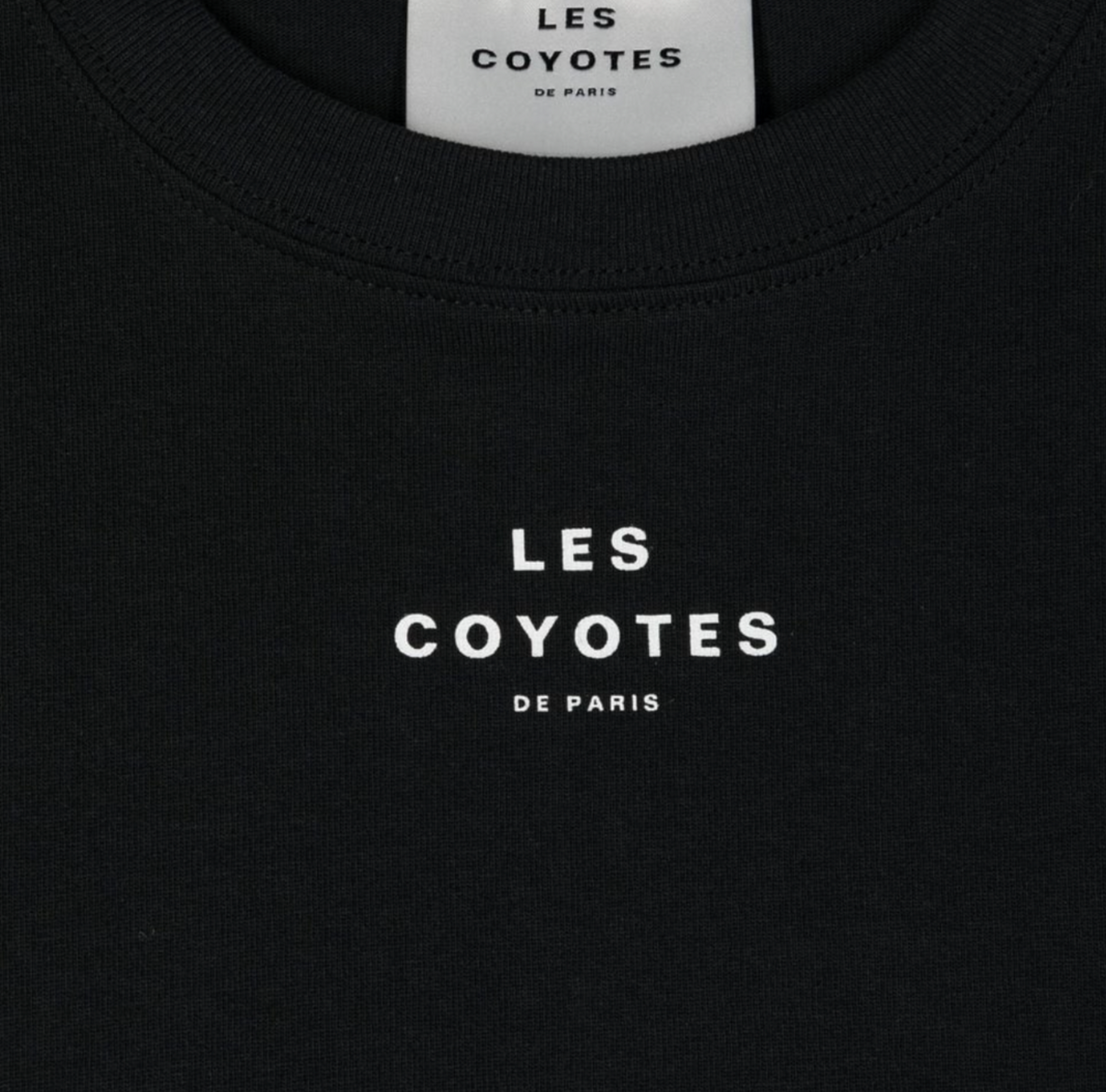 LES COYOTES DE PARIS - Black T-shirt - 10 years