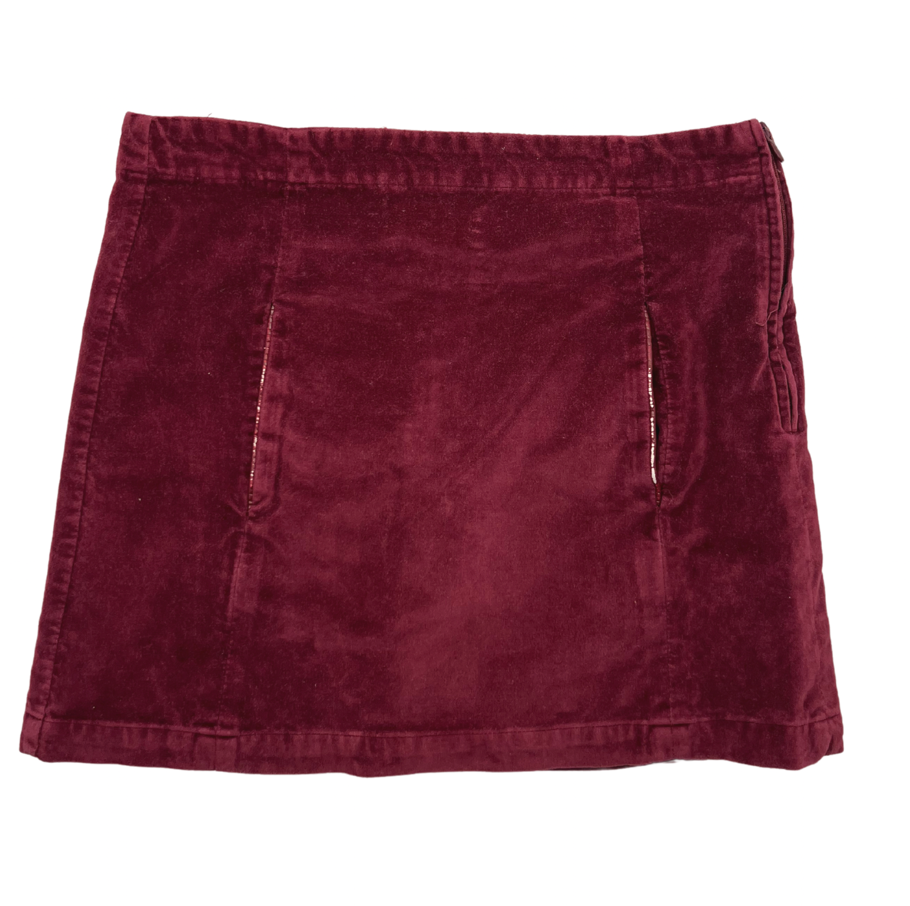 JACADI - Burgundy velvet skirt - 12 years old