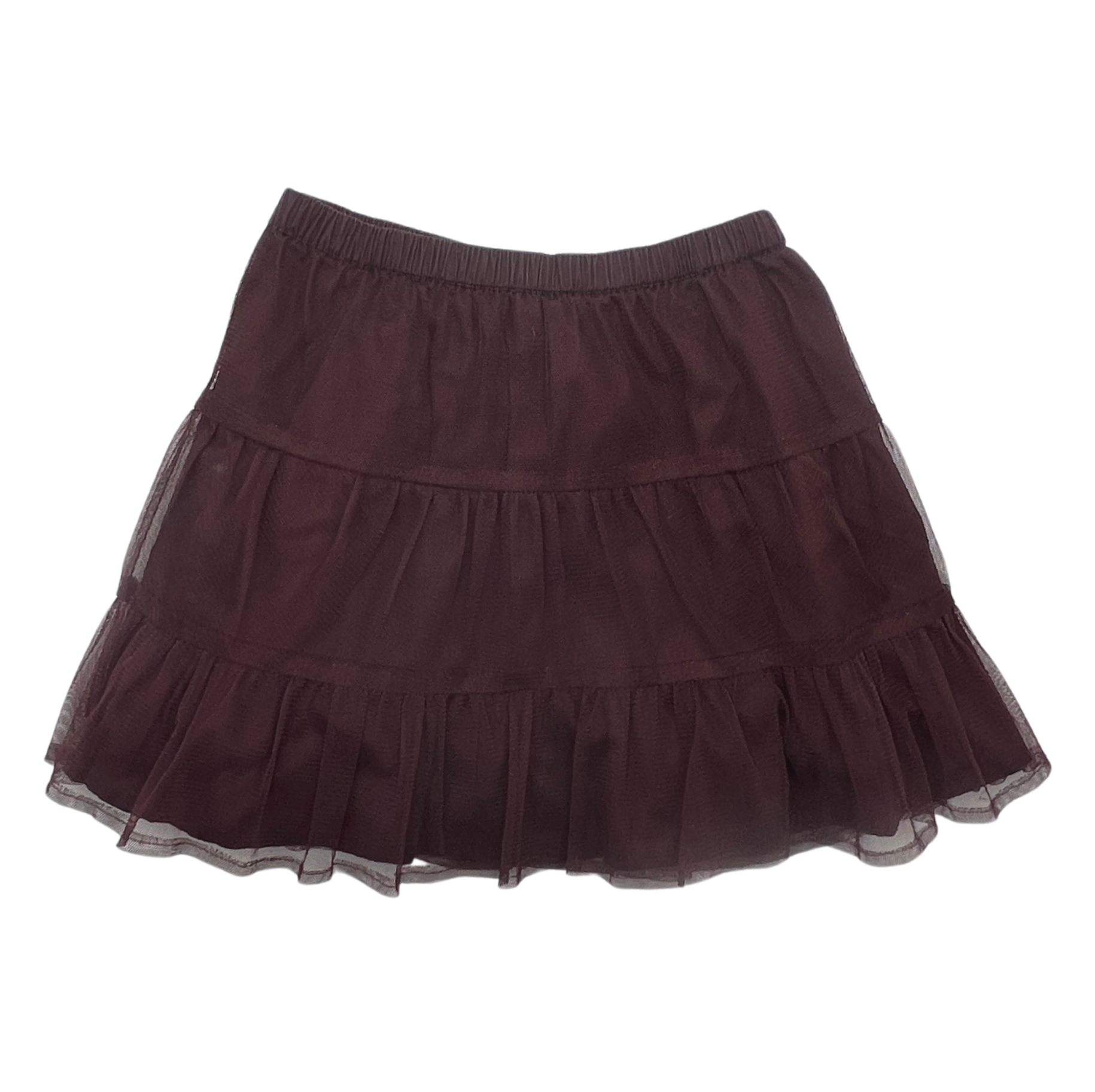 JACADI - Burgundy tulle skirt - 4 years old