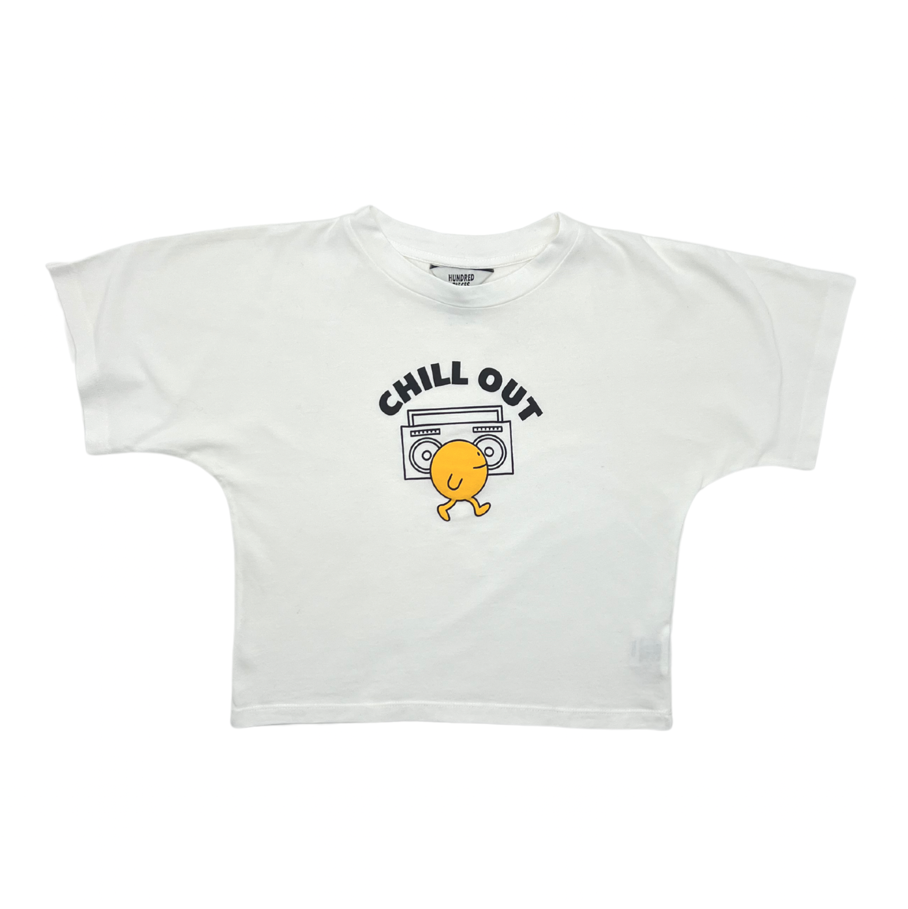 HUNDRED PIECES - T-shirt "chill out" - 8 ans