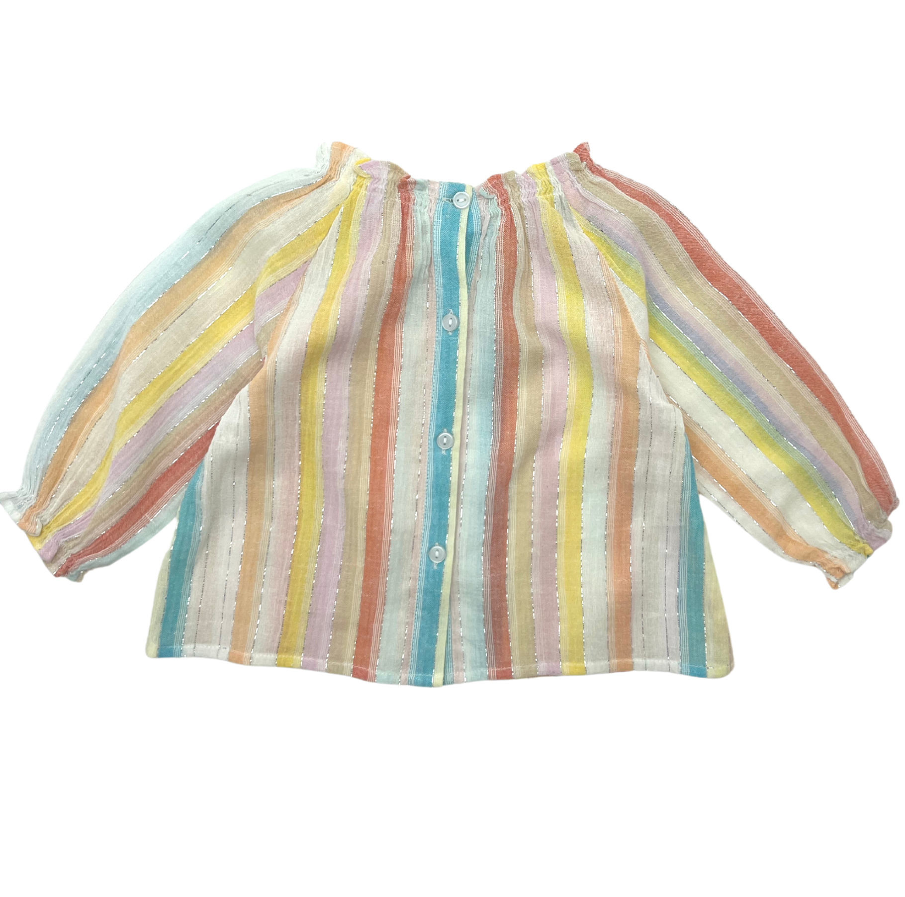 BONTON - Multicolored blouse - 6 months