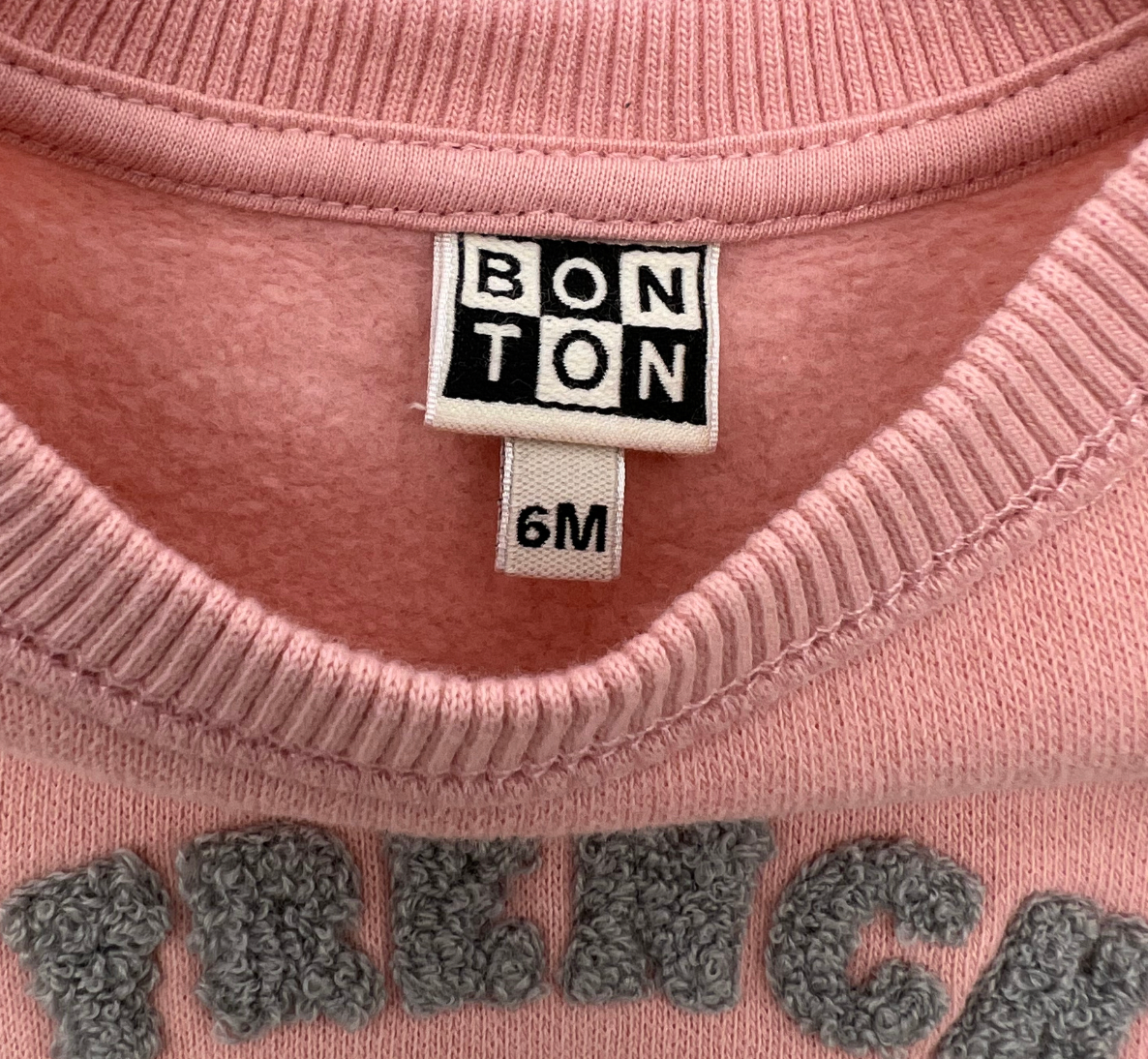 BONTON - "French Mademoiselle" sweatshirt - 6 months