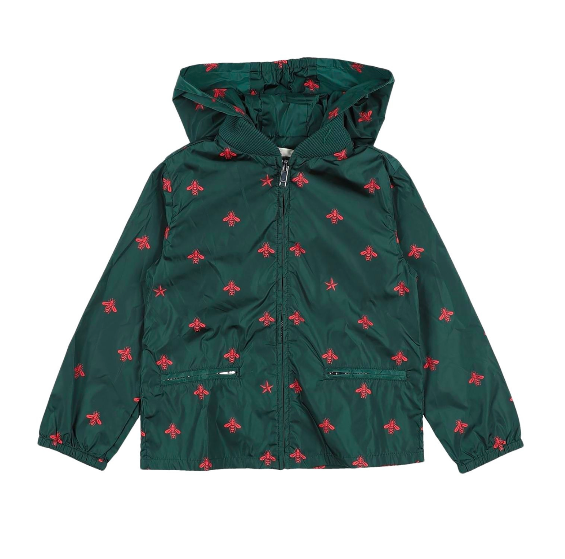 GUCCI - Light green jacket with red bees - 6 years old