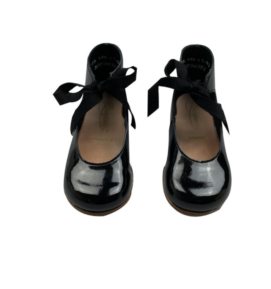 BONPOINT - Chaussures noires vernies - Taille 22