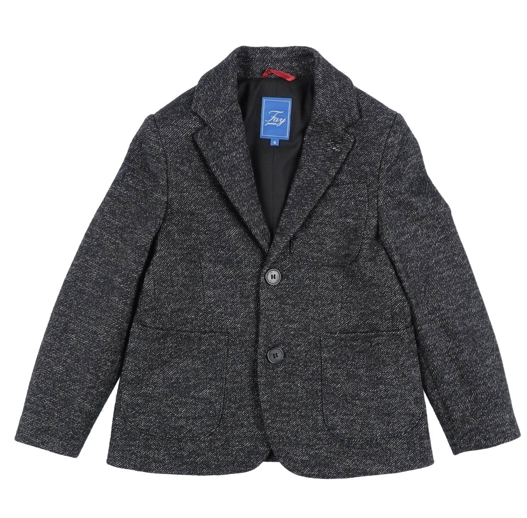 FAY - Gray flannel jacket - 6 years old