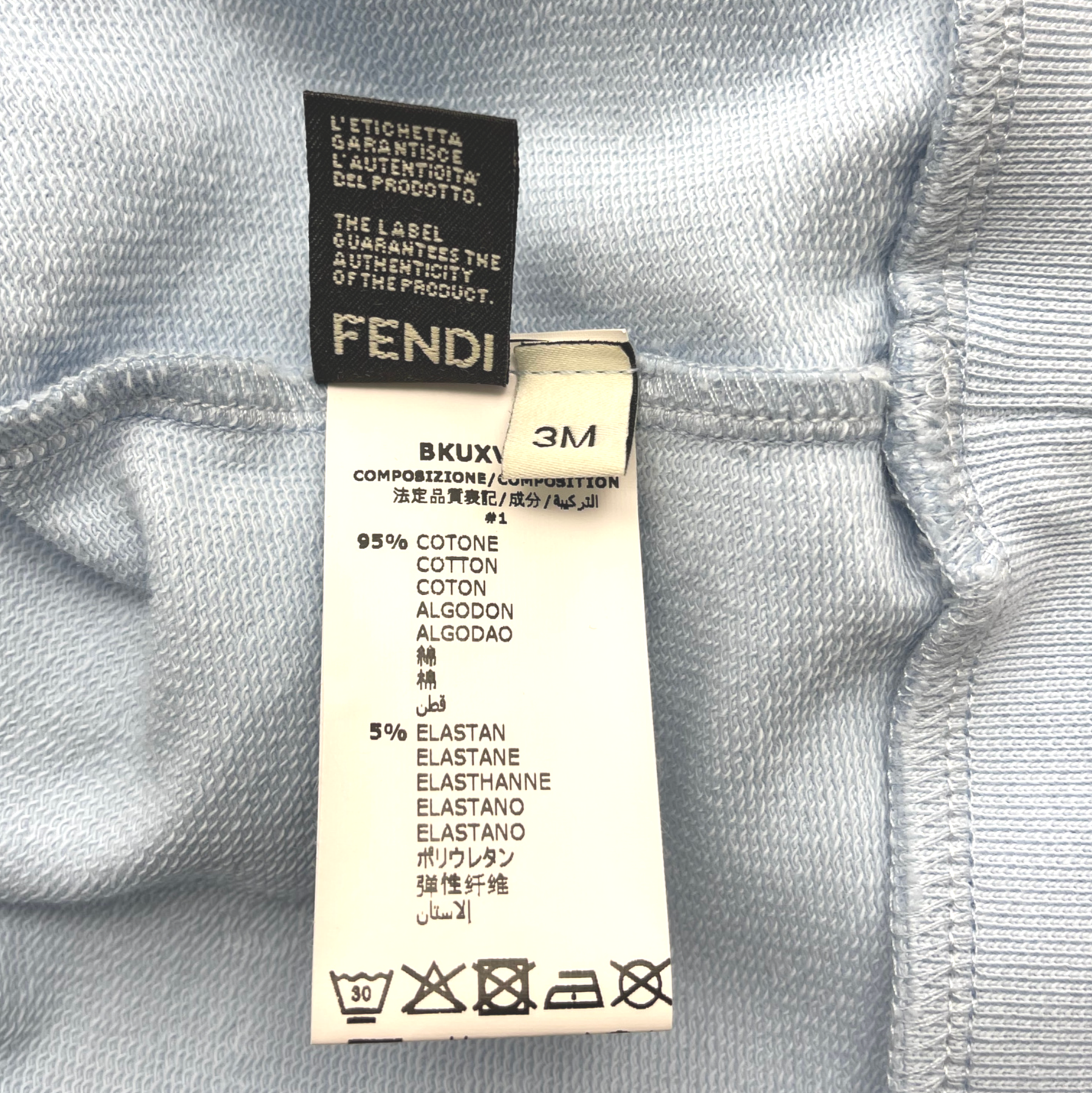 FENDI - "Fantastic summer colours" sweatshirt - 3 months