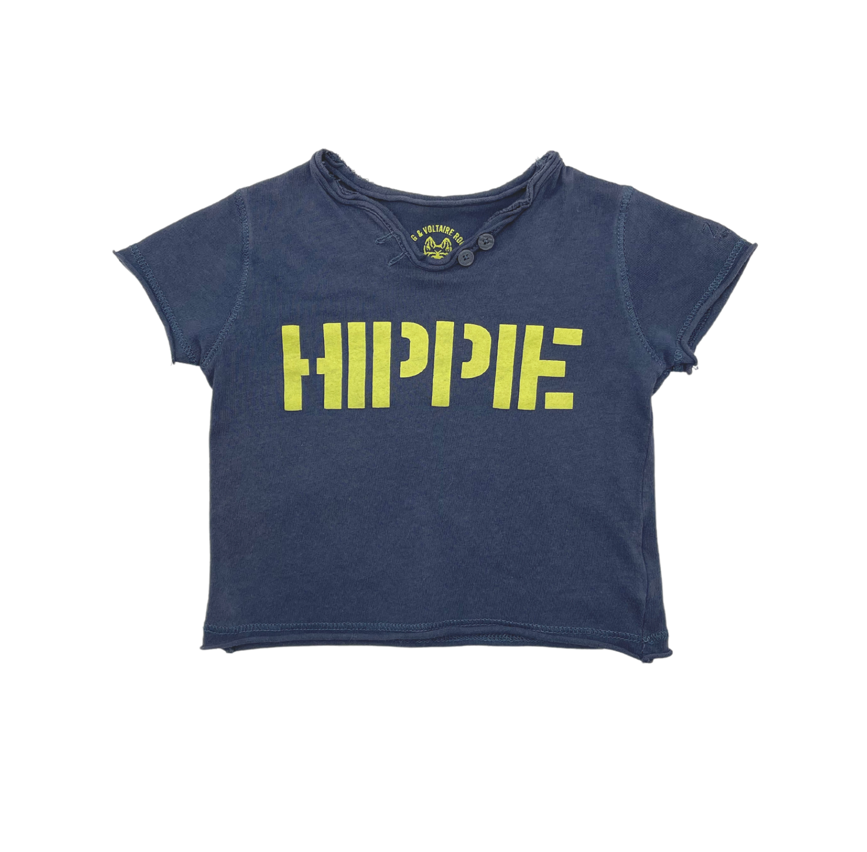 ZADIG &amp; VOLTAIRE - "Hippie" T-shirt - 3 months