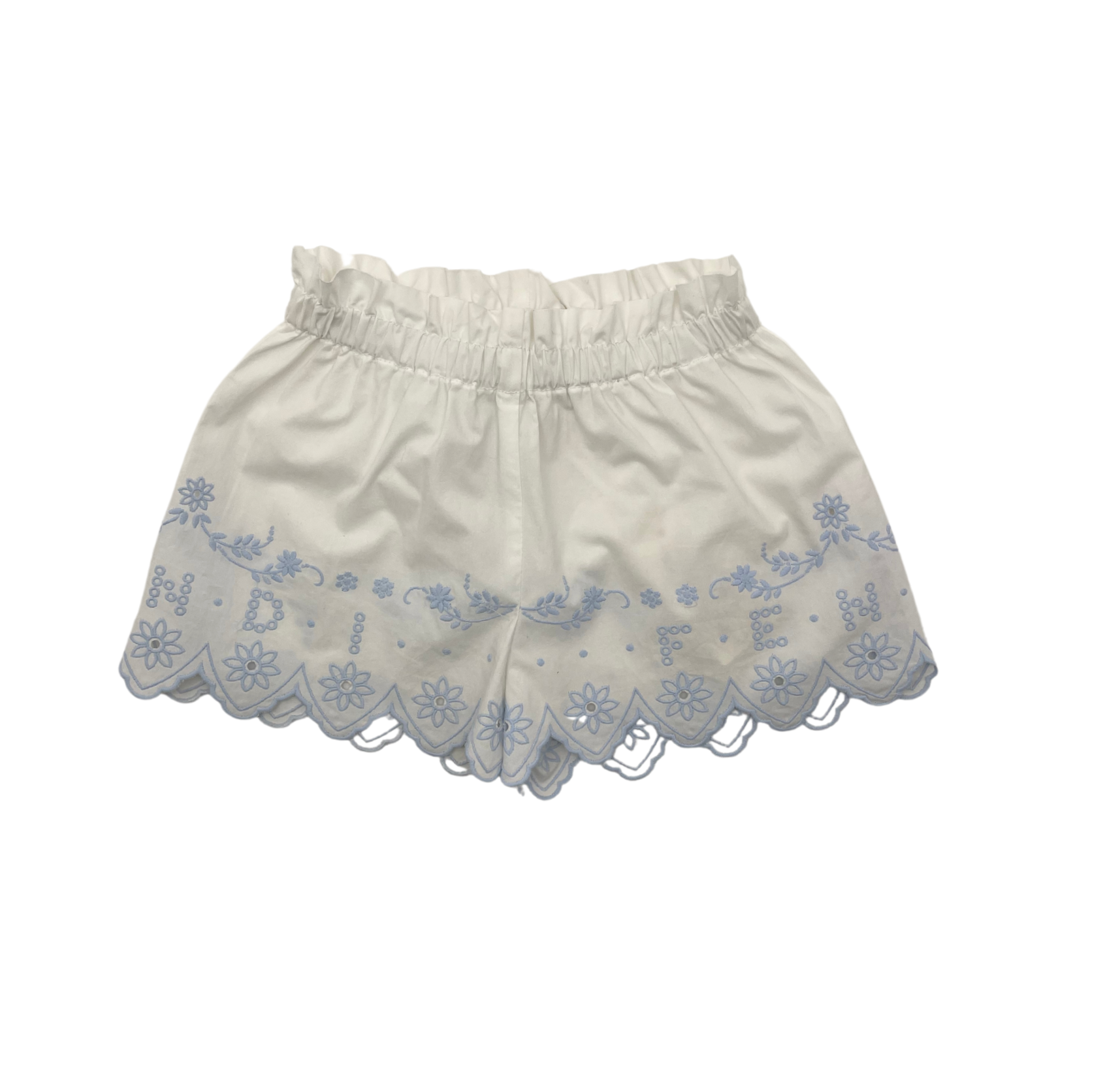 FENDI - White skirt with embroidery - 1 year old